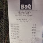 B and Q CHRISTMAS TREES