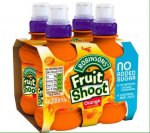 Tesco Express pk 4 Fruit Shoot with voucher