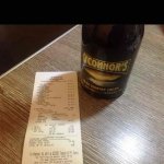 O'connors irish cream @ Tesco metro bank station - London