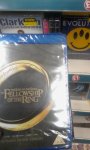 Lord of the rings extended 2 disc set bluray