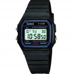 Casio F-91W-1YER LCD Classic Black Digital Watch - 2yr Warranty, 7yr battery life, Chrono, Timer, Alarm, LED, Water Resistant @ 7dayshop (using code + 2.87% back TCB / 7.7% Quidco)