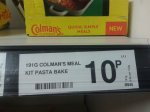 Colman's Pasta Bake Kit 10p @ Farmfoods