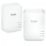 D-Link PowerLine Twin pack - DHP-601AV/B AV2 1000 HD Gigabit Starter Kit by