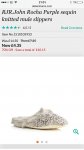 Debenhams RJR John Rocha slippers - other slippers and slipper socks also starting from £2.10 C&C or free standard delivery on orders over £30