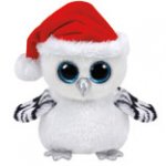 Large Ty Beanie Christmas Owl