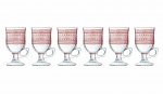 Festive glass Coffee cup/mulled wine glasses