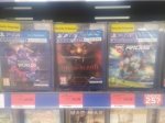 Various PSVR games reduced