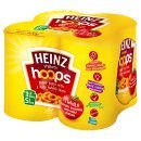 Heinz Spaghetti Tins 4 x 400g Multipack