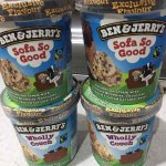 Ben & Jerrys Sofa so Good + Wholly Couch Ice Cream
