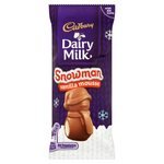 Cadbury dairy milk mousse snowman vanilla and chocolate varieties