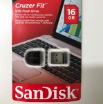 Sandisk Cruzer Fit 16GB Asda