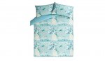 George Home Duck Egg Patchwork Duvet Set Single size -£7/ super king-£8
