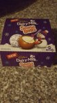 Cadbury snowballs. 2 packs