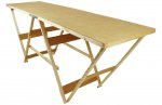MDF top pasting/ decorating table