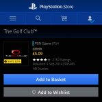 The Golf Club PS4 £5.09 with PS Plus