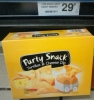 Party snack tortillas & cheese dip 170g farmfood