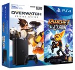 PS4 500GB Slim with Overwatch and Ratchet & Clank with NOW TV 2 Month Sky Cinema Pass