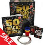January sale started early items from 10p, Magic trick set rrp £14.99 now £3.50, Balloon modelling kit in tin rrp £12.99 now £3.50 @ The Works
