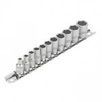 Forge Steel Socket Set ¼" 11 pieces