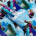 Frozen wrapping paper