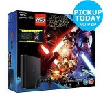PS4 Slim 500GB Lego Star Wars: The Force Awakens Console Bundle + 2 Free Games
