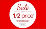 Matalan upto 1/2 price sale has started. Pyjamas, clothing footwear have been reduced examples below