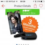 Now tv "Smart Box" with 3 months entertainment