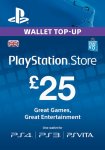 £5 free credit when you top up your PlayStation wallet with Paypal £25.00
