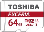Toshiba Exceria 64GB UHS-I U3 Micro SDXC Card