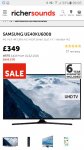 Samsung ue40ku6000 4k ultra with 6yr warranty