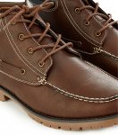 Save 65% on New Look Brown Cleated Moccasin Boots