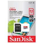 SanDisk 64GB Ultra Micro SDXC & SD Adapter