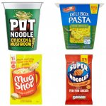 ASDA - Pot Noodles 50p, Mug Shot 50p, Deli Noodle Box 50p, Super Noodles 50p, Super Rice 50p, Super Pasta 'n' Sauce 50p