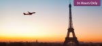 Cheap flights to Paris from €5.00 return + many more routes! 