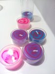 Love Hearts candles tube of 6 (Sainsbury's instore)