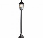 HOME Black Garden Post Light 1/2 PRICE