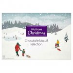 WAITROSE ONLINE Waitrose Christmas Chocolate Biscuit Selection 450g