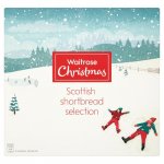 Waitrose Christmas shortbread selection instore