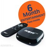 now tv box and 6 month entertainment pass £15.00 @ Currys instore