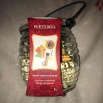 Burts bees treat from the bees gift set