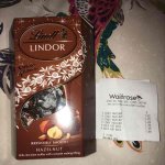 Lindt hazelnut chocolate truffles