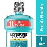 1L Listerine Cool Mint Antibacterial Mouthwash