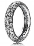 Pandora Silver clear CZ faceted ring plus more Pandora sale in post