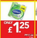 Velvet comfort 4 toilet paper