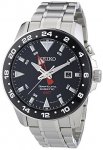 Seiko Kinetic men's stainless steel bracelet watch