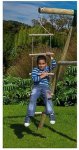 Plum wooden rope ladder