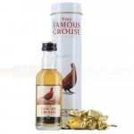 Famous Grouse Whisky Gift Tin with Treacle Toffees 5cl Miniature Gift Tin - Now