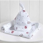 Baby Blanket and Hat Set free delivery with code