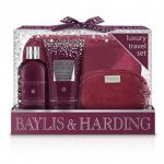 Baylis & Harding Midnight Fig & Pomegranate Luxury Travel Set