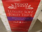Tesco Mulled Spice Toilet Roll x4